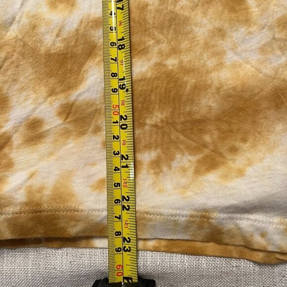 AEROPOSTALE Baby Tee Rose Duo Tie-Dye Graphic  Cotton Blend  T-Shirt - Picture 3 of 7